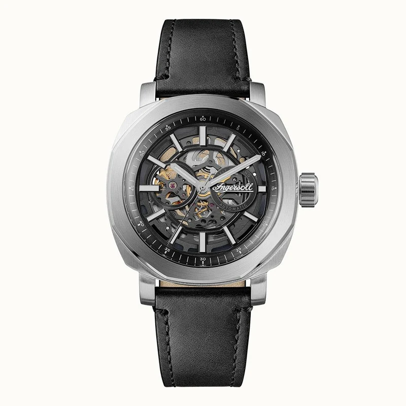 Ingersoll 1892 The Outrider I16401 Herren Armbanduhr Schwarz • Automatikwerk • Mineralglas kratzfest