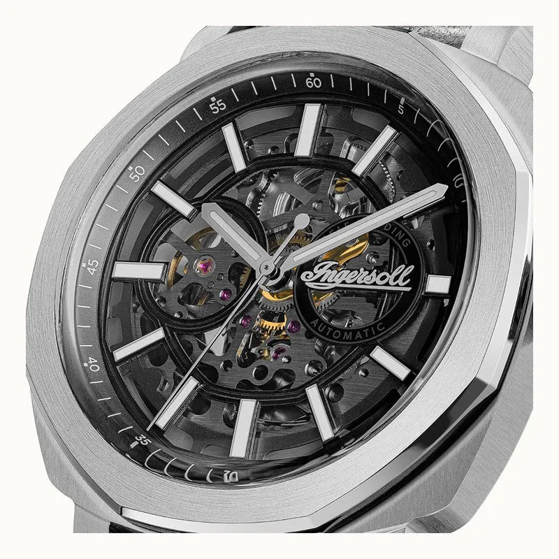 Ingersoll 1892 The Outrider I16401 Herren Armbanduhr Schwarz • Automatikwerk • Mineralglas kratzfest