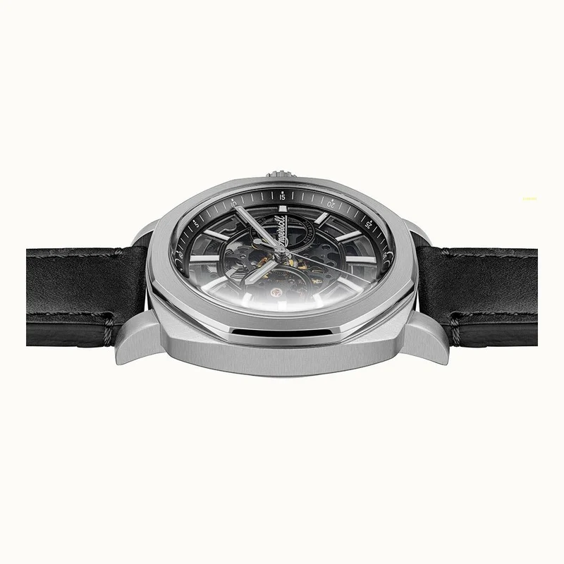 Ingersoll 1892 The Outrider I16401 Herren Armbanduhr Schwarz • Automatikwerk • Mineralglas kratzfest