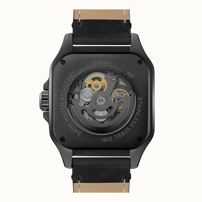 Ingersoll 1892 Ollie I14504 Herren Armbanduhr Schwarz • Automatikwerk • Mineralglas