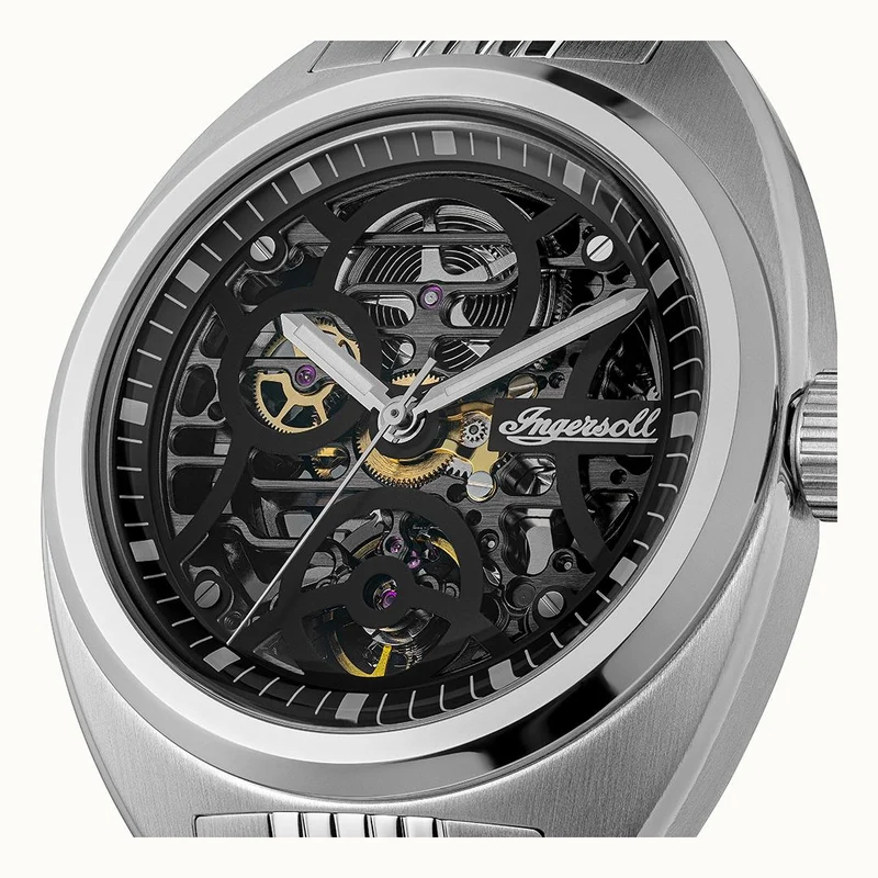 Ingersoll 1892 The Wrangler I16901 Herren • Automatikwerk • Skelett-Zifferblatt