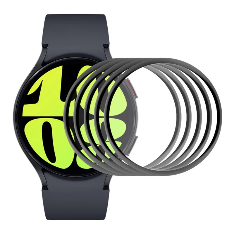 5stück Samsung Galaxy Watch 6 (44mm) Silikon Displayschutz