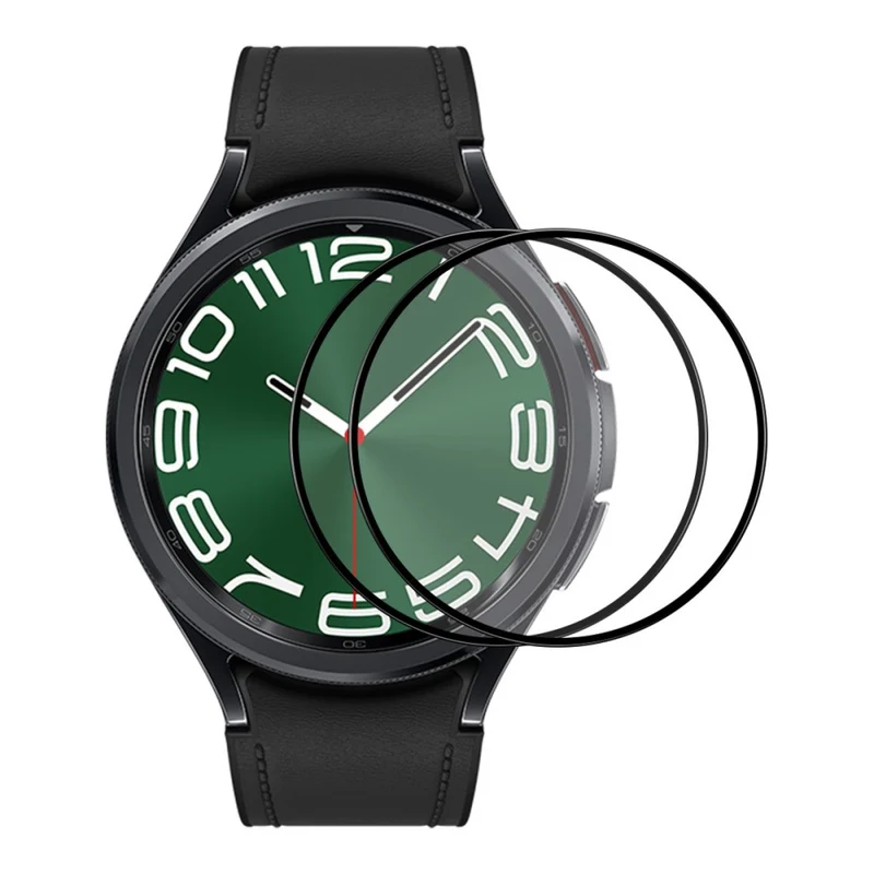 2stück Samsung Galaxy Watch 6 Classic (47mm) Silikon Displayschutz