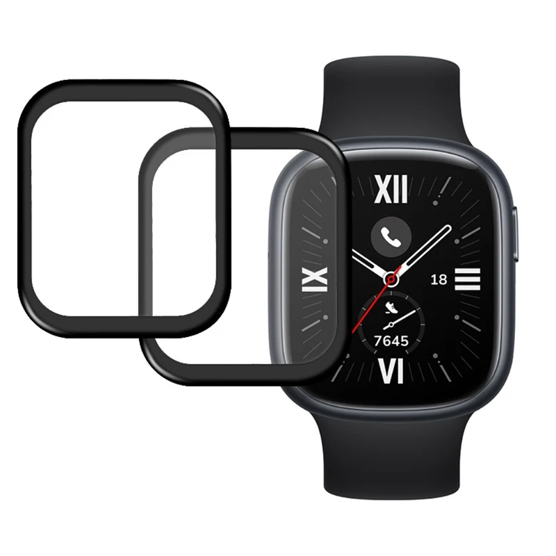 2stück Honor Watch 4 Silikon HD Displayschutz