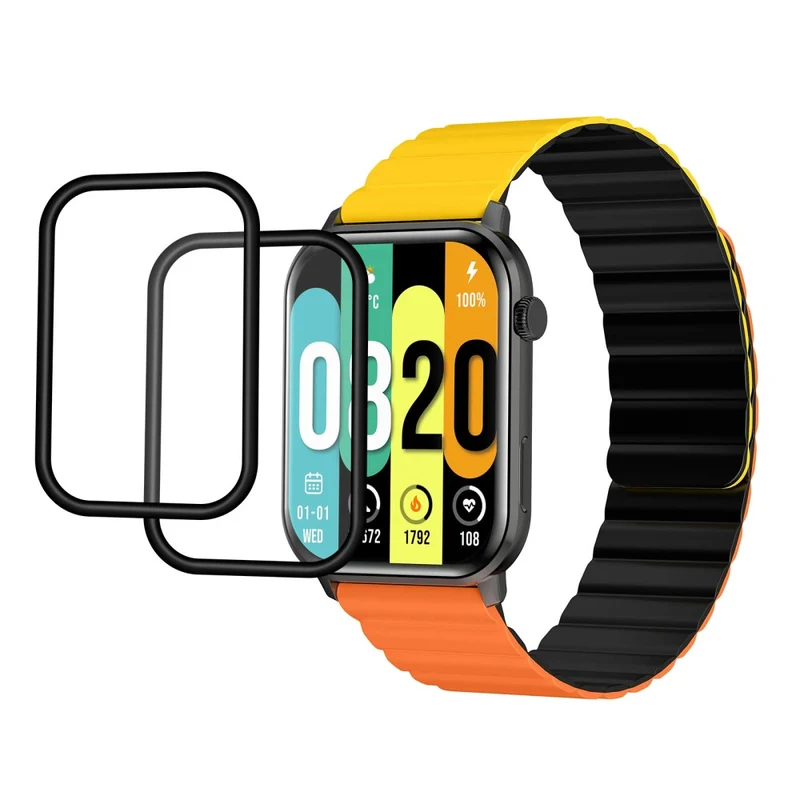 2stück Kieslect Calling Watch Ks Silikon HD Displayschutz