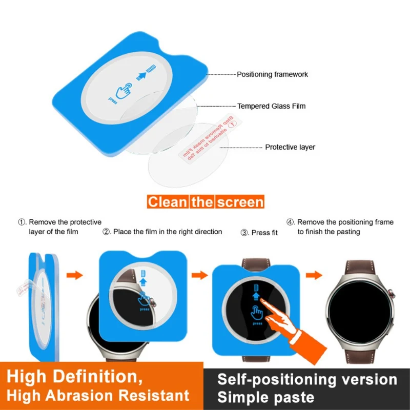 Samsung Galaxy Watch 6 Classic (47mm) Glas Displayschutz