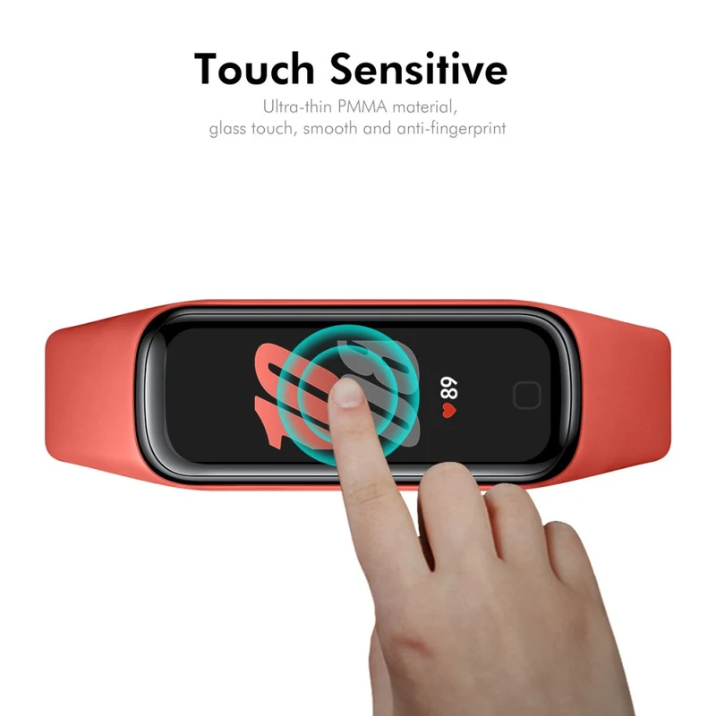 Samsung Galaxy Fit 2 Silikon 3D Gekrümmt Displayschutz