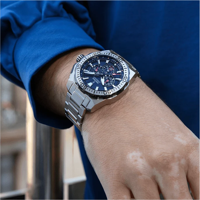 Festina Chrono Bike F20724/6 Herren Armbanduhr Blau • Chronograph • 20 ATM Wasserdicht