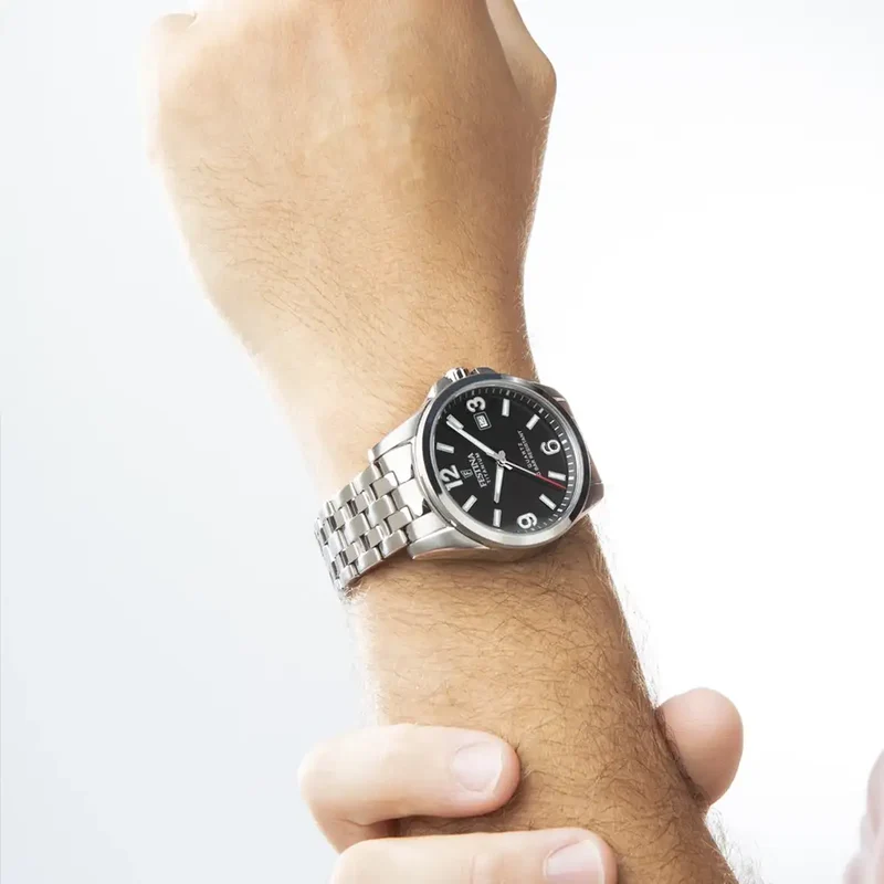 Festina Titanium F20696/3 Herren Armbanduhr Schwarz • Titan-Gehäuse & -Armband • Mineralglas