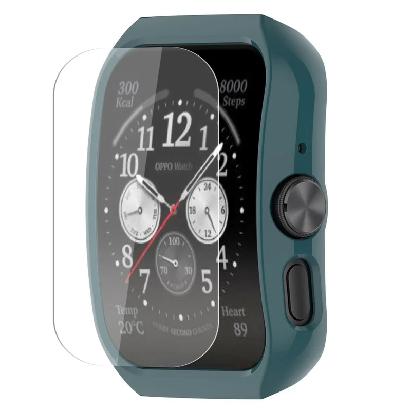 Flexibel Oppo Watch 4 Pro / Oppo Watch 3 Pro Universell Hülle mit Displayschutz in Silikon