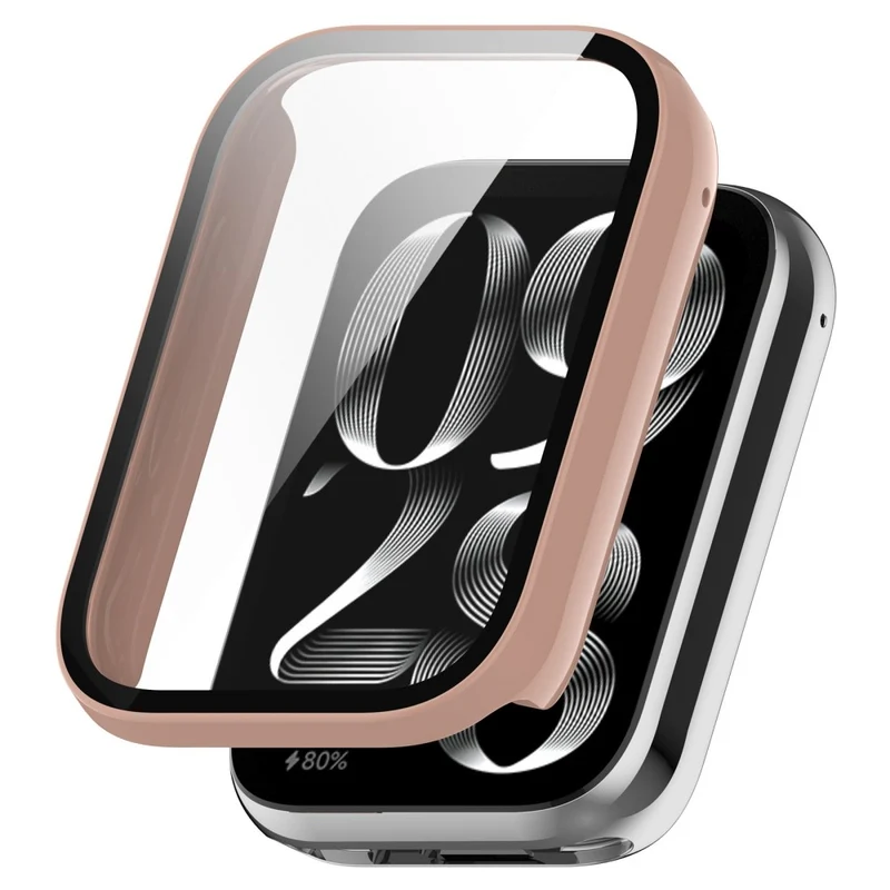 Unglaublich Modisch Xiaomi Smart Band 8 Pro Hülle mit Displayschutz in Glas und Plastik