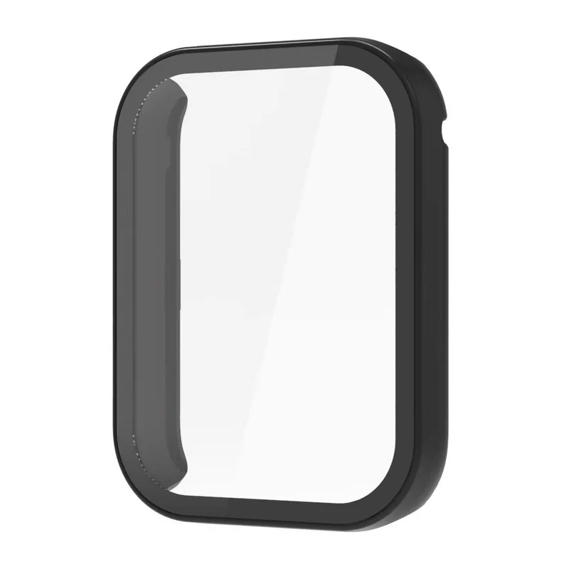 Modisch Xiaomi Smart Band 8 Pro Hülle mit Displayschutz in Glas und Plastik