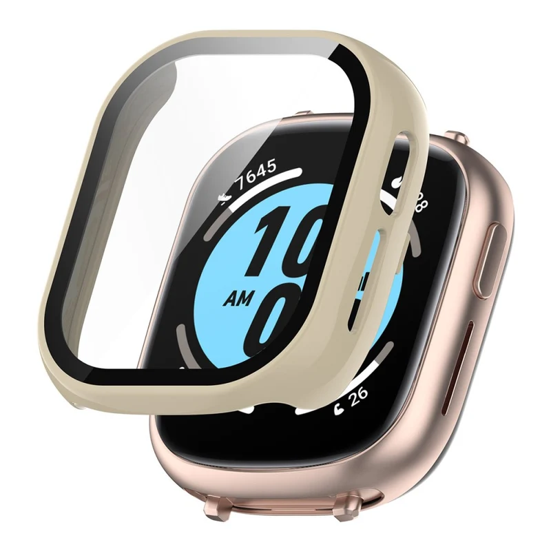 Unglaublich Stylisch Honor Watch 4 Hülle mit Displayschutz in Glas und Plastik