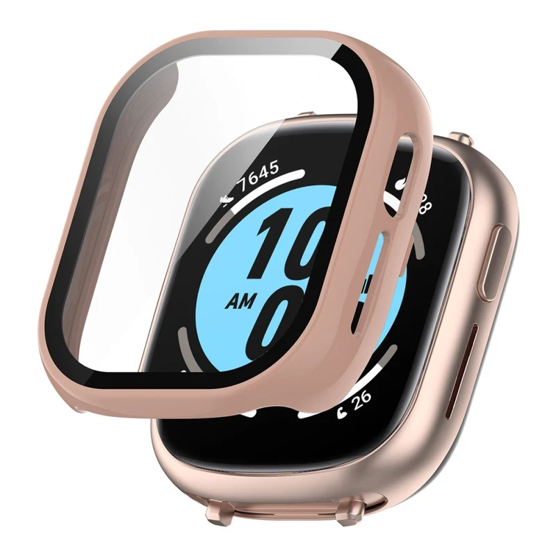 Unglaublich Stylisch Honor Watch 4 Hülle mit Displayschutz in Glas und Plastik