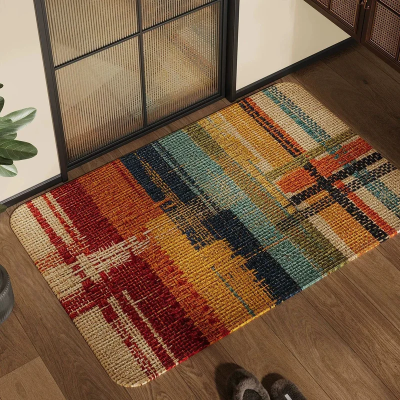 Geometrisch gemusterte Innenteppich