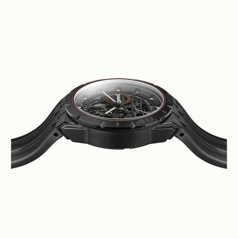 Ingersoll 1892 The Rigger I17902 Herren Armbanduhr Schwarz • Automatikwerk • Leuchtziger