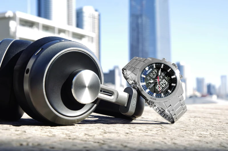 Lorus Sports RW665AX9 Herren Armbanduhr Grau • Mineralglas • 10 Bar Wasserdicht