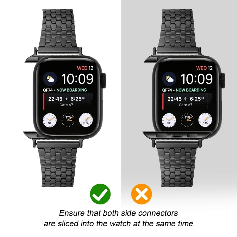 Großartig Apple Smartwatch Metall Universell Armband