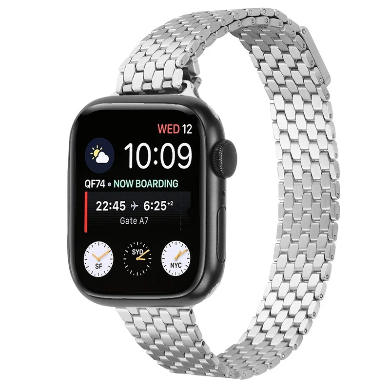 Auffallend Schön Apple Smartwatch Metall Universell Armband