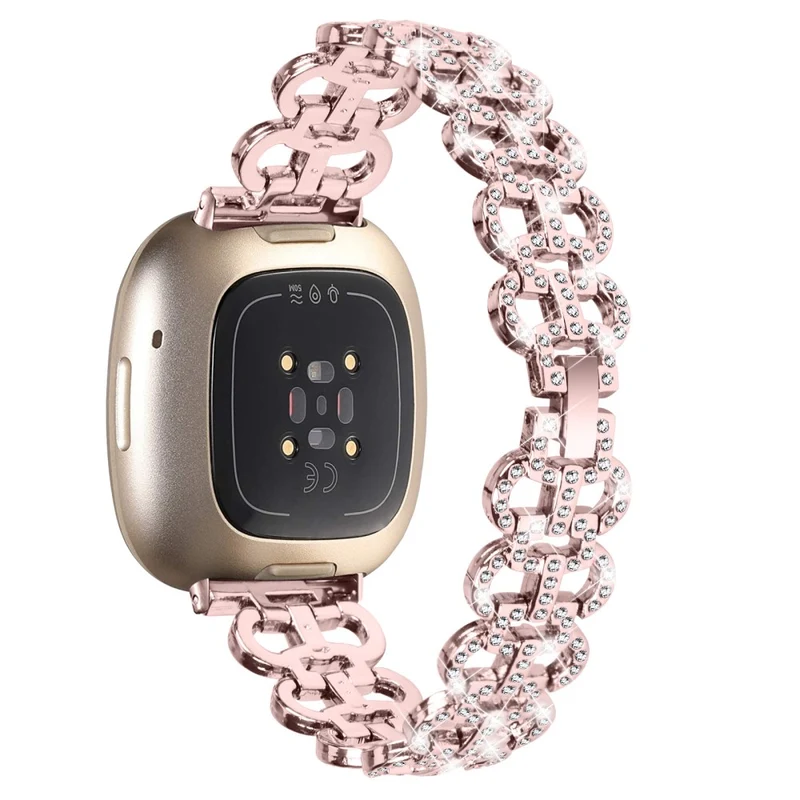 Stark Fitbit Versa 3 / Fitbit Sense Strass Armband