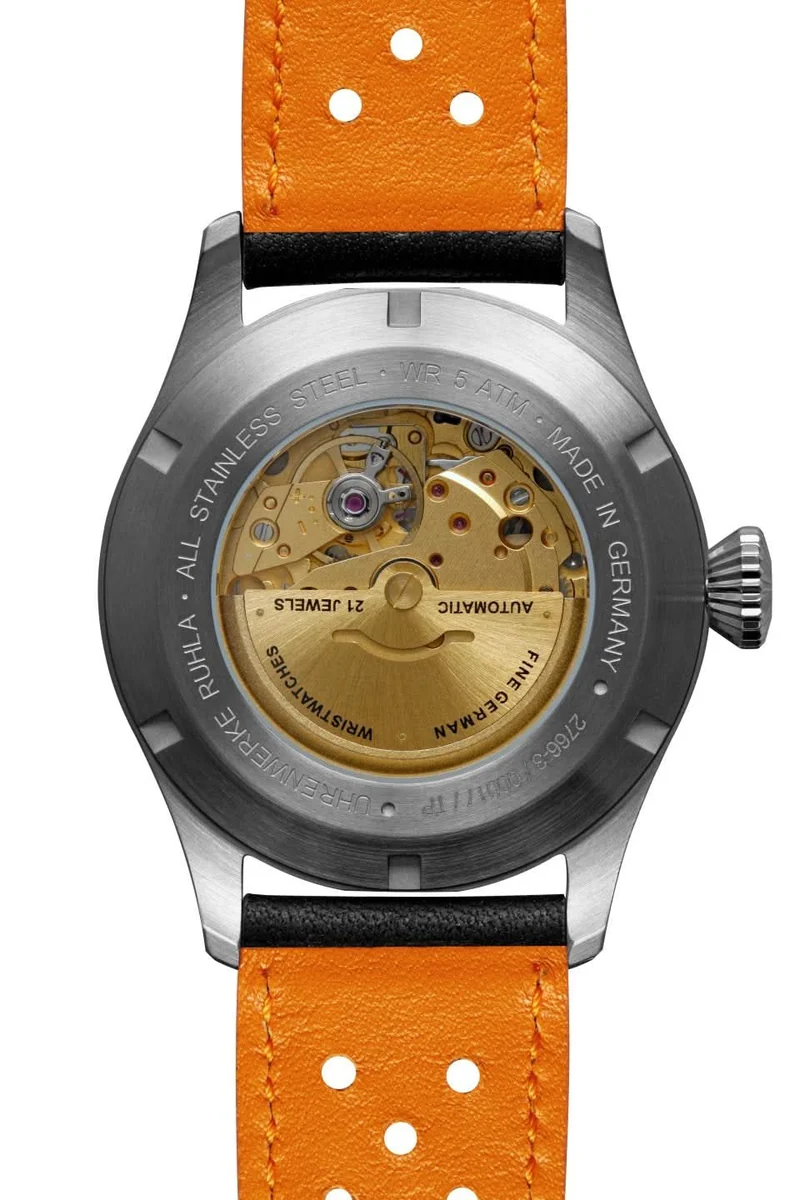 Bauhaus Aviation Tornado 2766-5 Herrenuhr • Made in Germany • Automatik