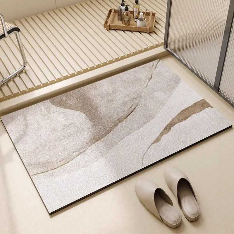 Moderner abstrakter Muster-Badematte für das Badezimmer