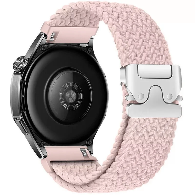 Zenwatch Venice Pro Geflochtenes Armband mit P-Schnalle (Rosa)