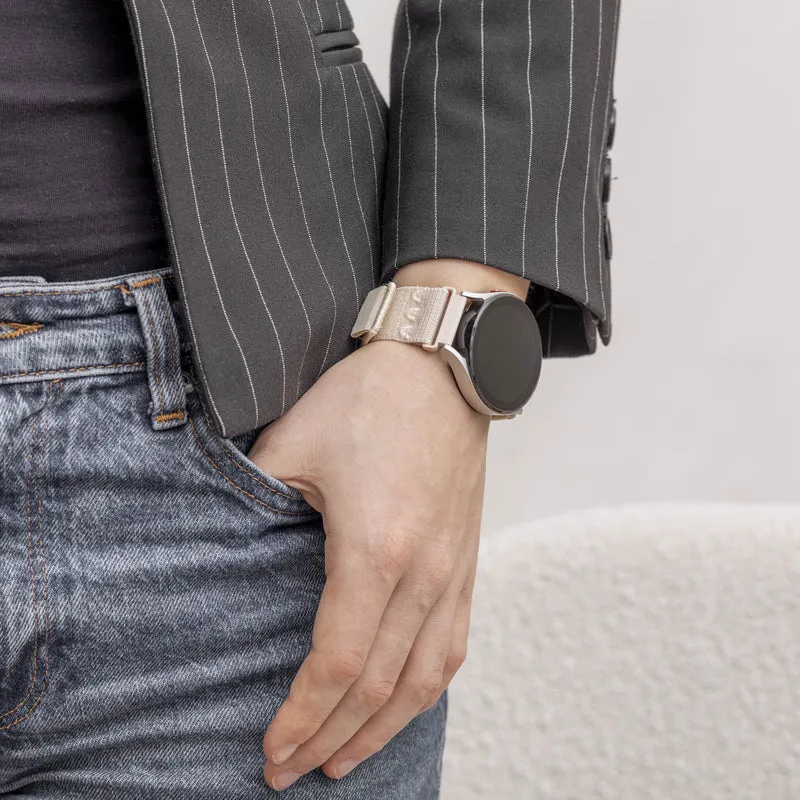 Zenwatch Venice Pro Nylonarmband (Polarstern)