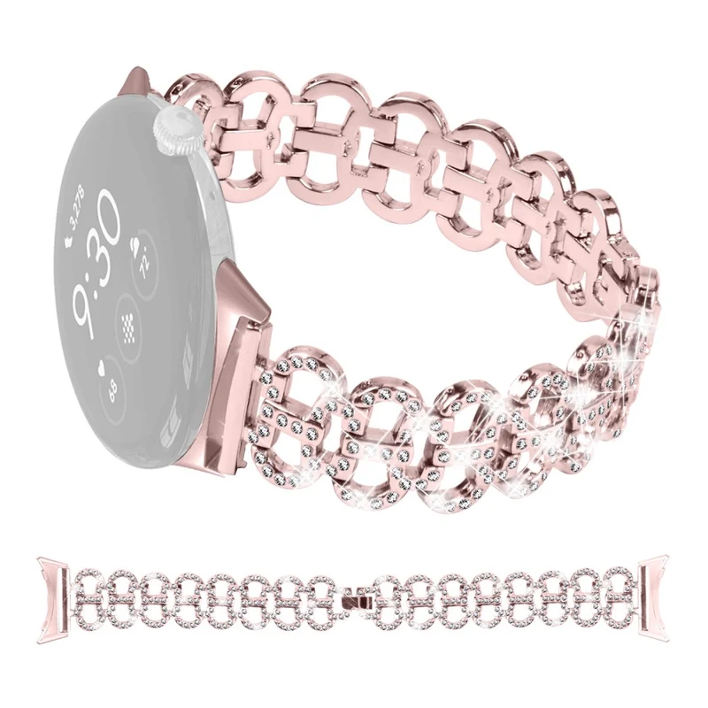 Schön Google Pixel Watch / Google Pixel Watch 2 Strass Universell Armband
