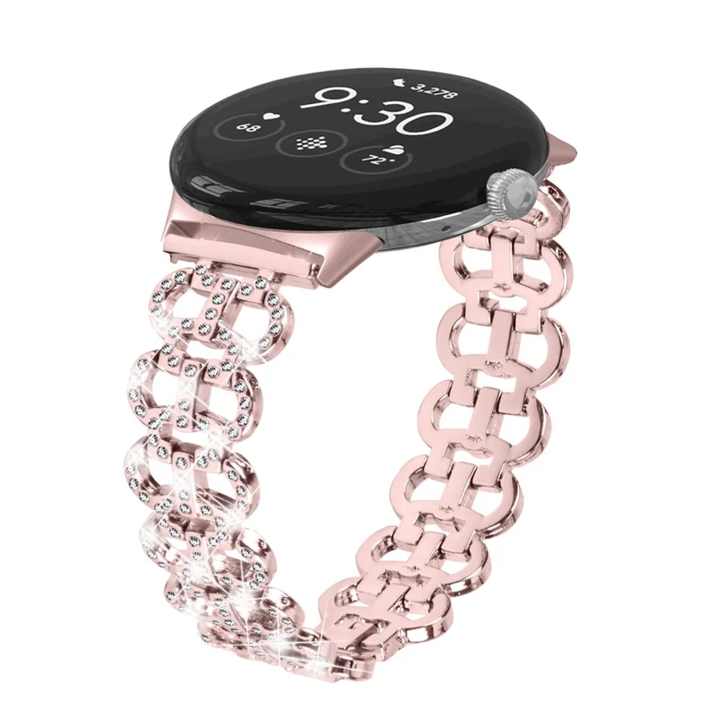 Schön Google Pixel Watch / Google Pixel Watch 2 Strass Universell Armband