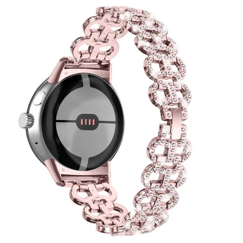 Schön Google Pixel Watch / Google Pixel Watch 2 Strass Universell Armband