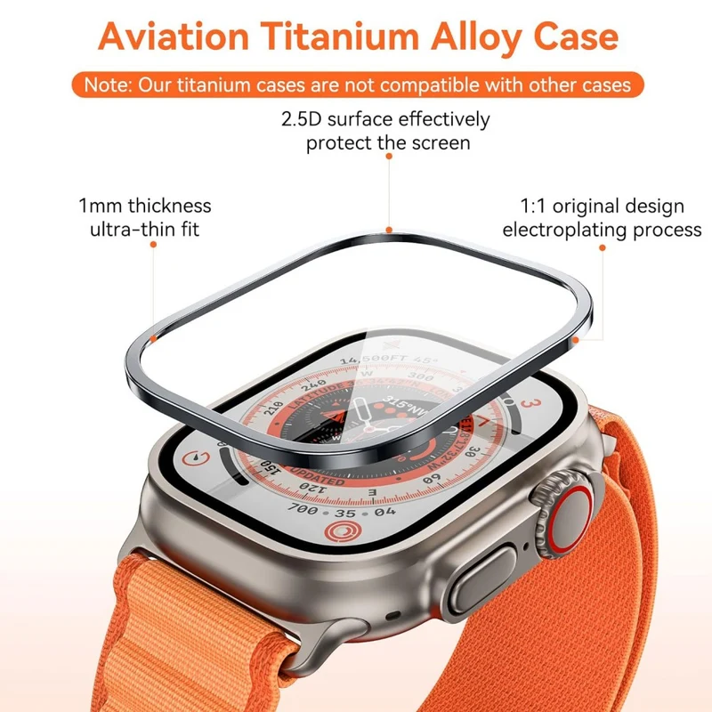 Apple Watch Ultra Glas Displayschutz
