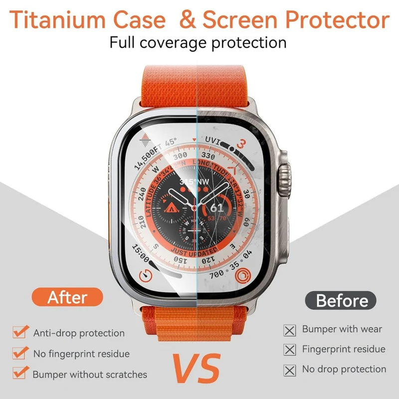 Apple Watch Ultra Glas Displayschutz