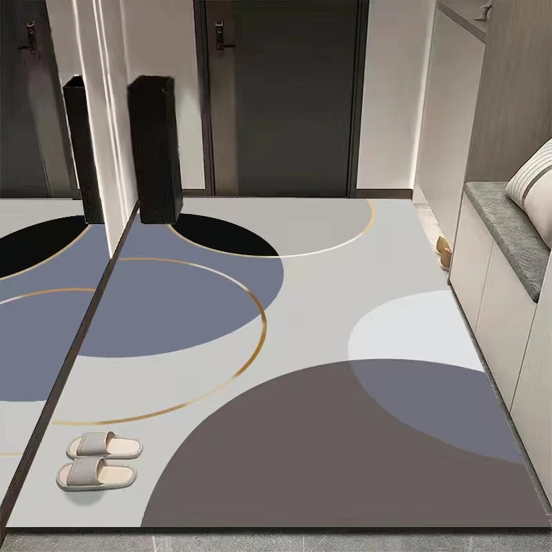 Geometrischer moderner Innenbereichs Teppich