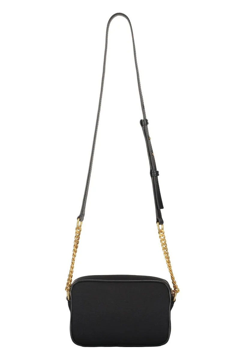 Balmain Schultertasche Damen Logo Schwarz FN6BB720TCOU_EAB