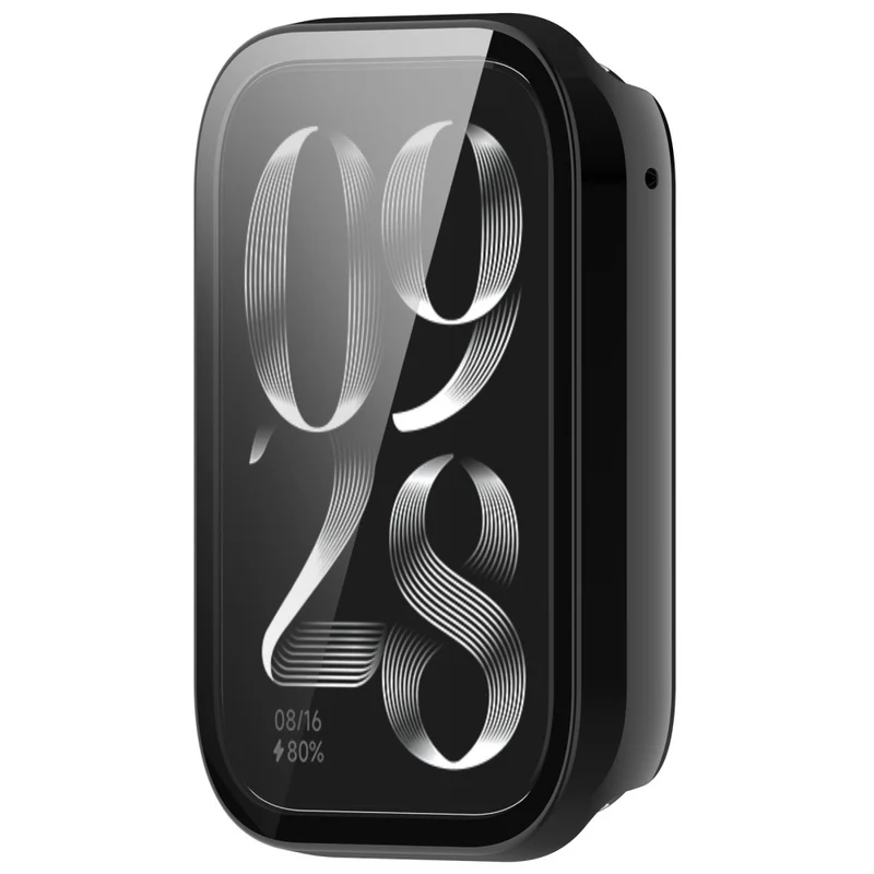 Flexibel Xiaomi Mi Band 9 Pro Glas und Silikon Hülle