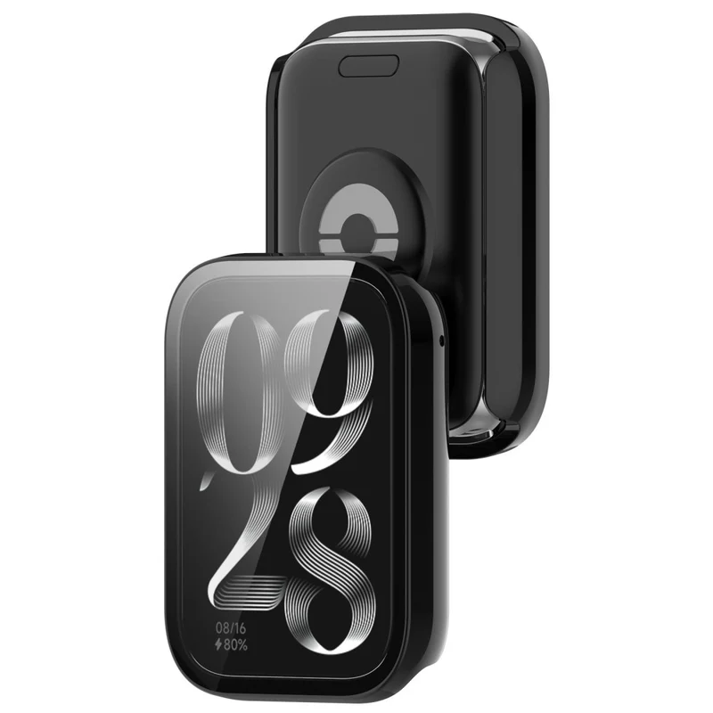 Flexibel Xiaomi Mi Band 9 Pro Glas und Silikon Hülle