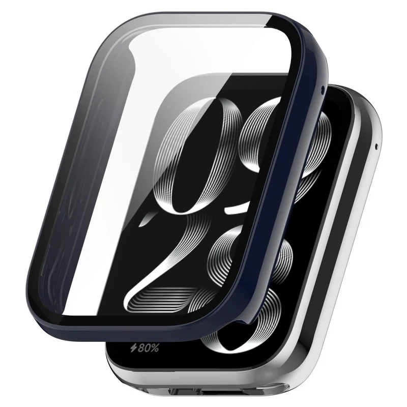 Flexibel Xiaomi Mi Band 9 Pro Glas und Silikon Hülle