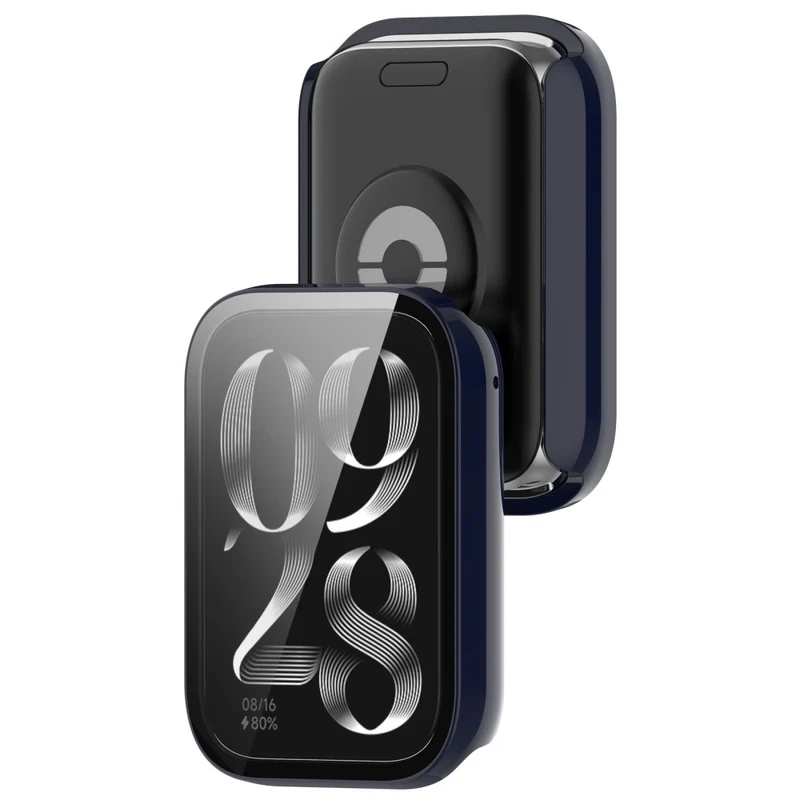 Flexibel Xiaomi Mi Band 9 Pro Glas und Silikon Hülle