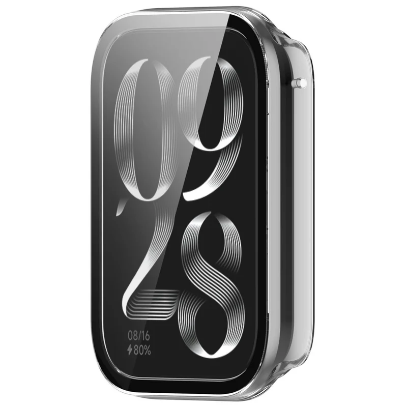 Flexibel Xiaomi Mi Band 9 Pro Glas und Silikon Hülle