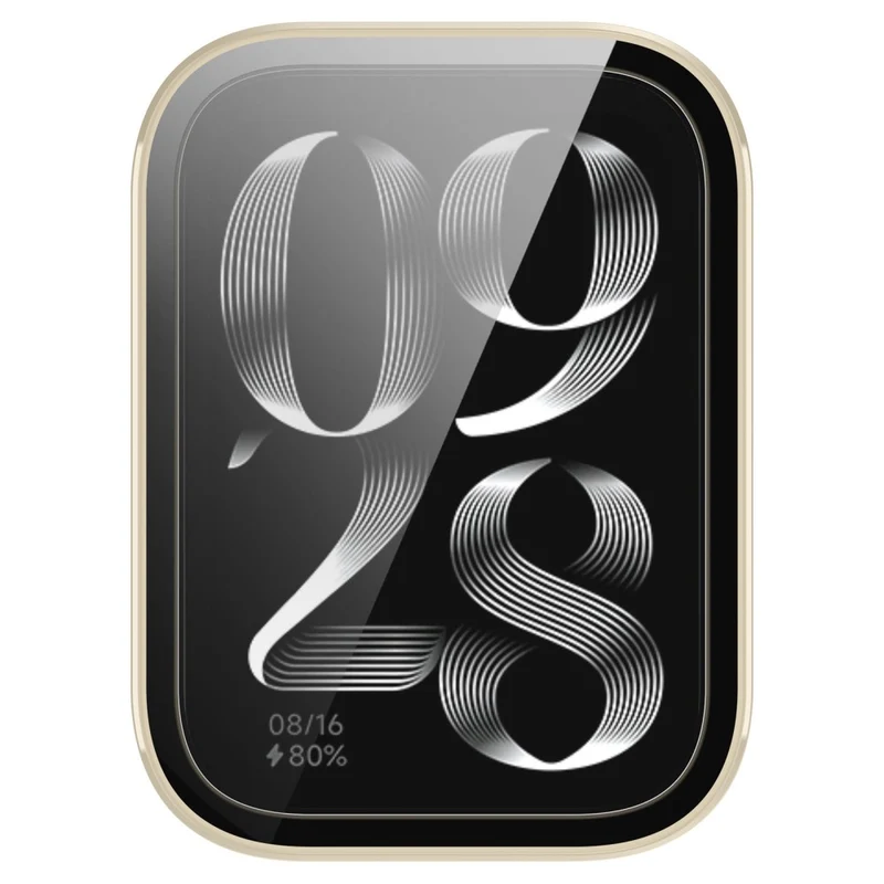 Flexibel Xiaomi Mi Band 9 Pro Glas und Silikon Hülle