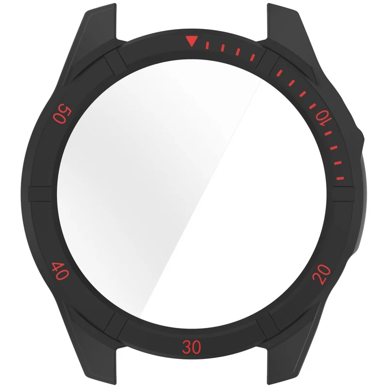 Süß Garmin Fenix 8 Solar 51mm Hülle mit Displayschutz in Glas und Silikon