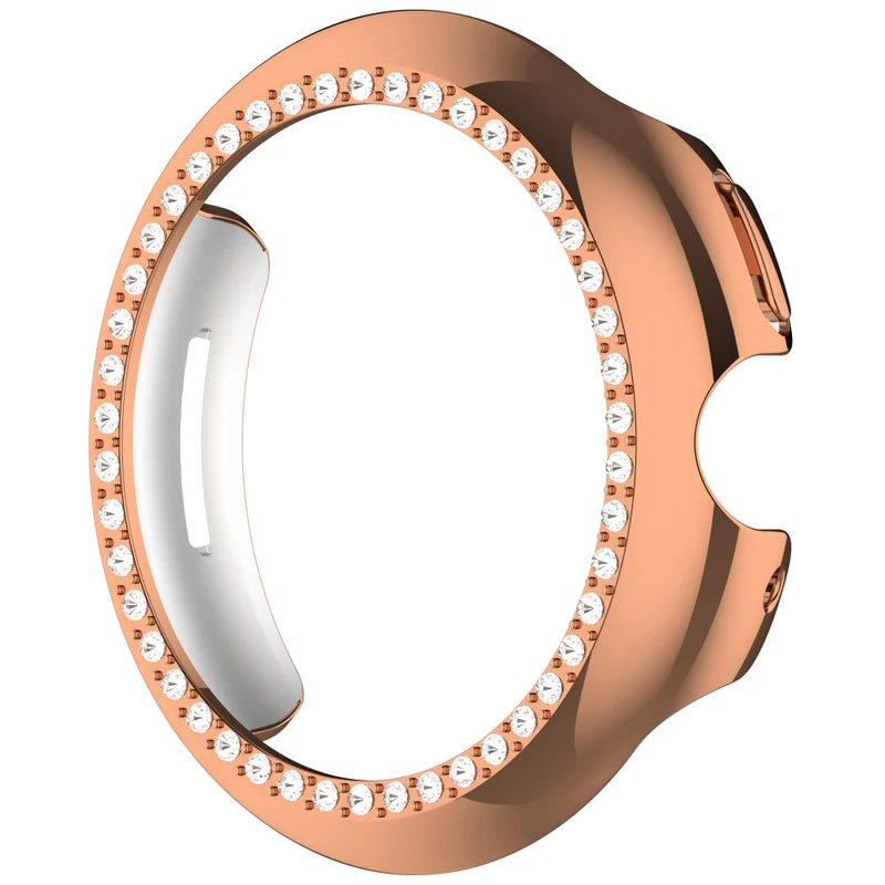 Mega Modisch Google Smartwatch Strass und Silikon Hülle
