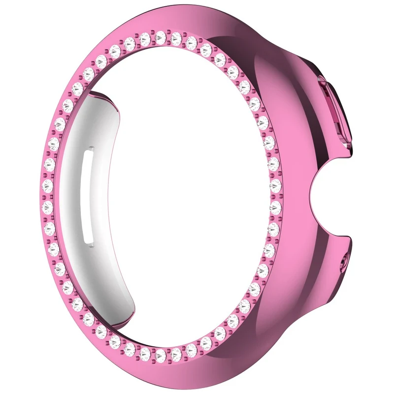 Mega Modisch Google Smartwatch Strass und Silikon Hülle