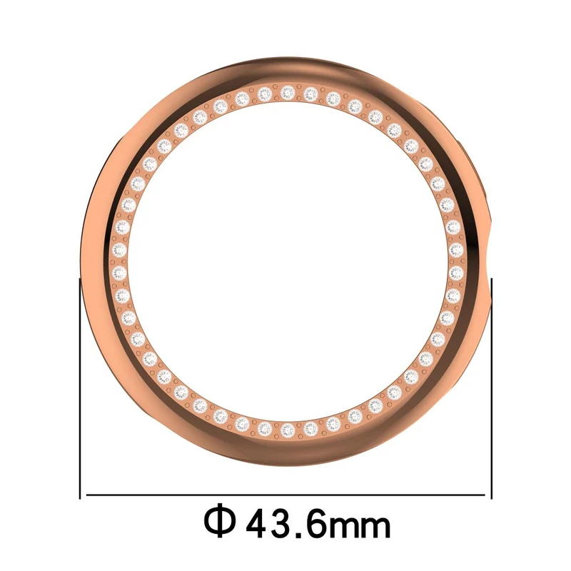 Mega Modisch Google Smartwatch Strass und Silikon Hülle