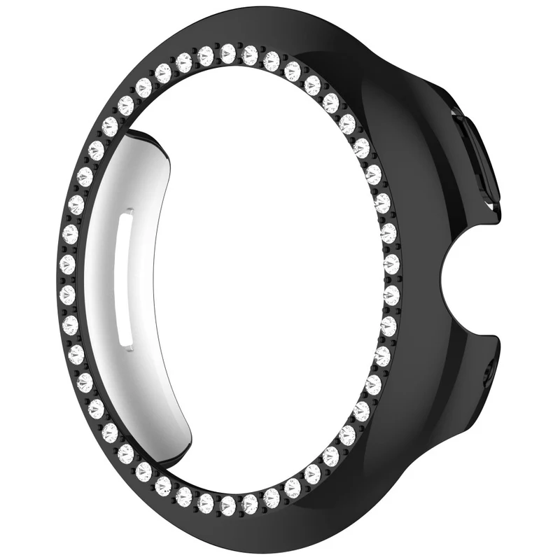Mega Modisch Google Smartwatch Strass und Silikon Hülle