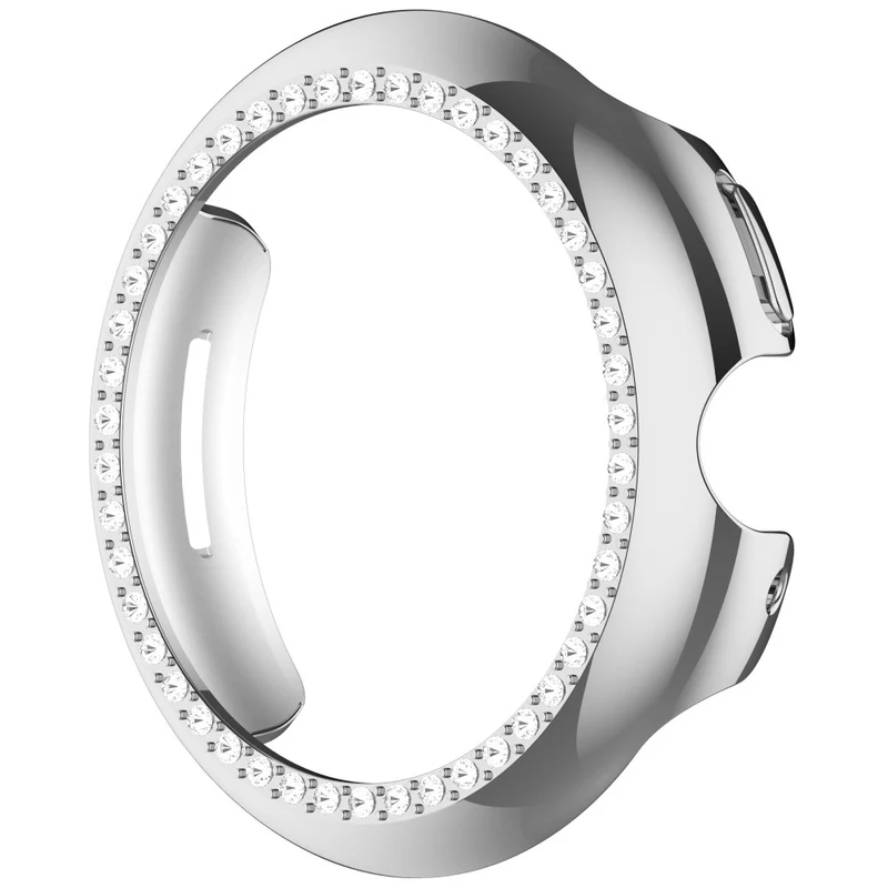 Mega Modisch Google Smartwatch Strass und Silikon Hülle