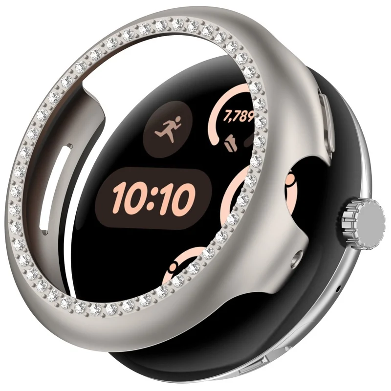 Mega Modisch Google Smartwatch Strass und Silikon Hülle