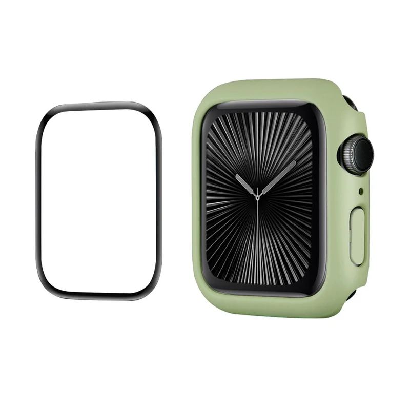 Süß Apple Watch Series 10 46mm Hülle mit Displayschutz in Silikon