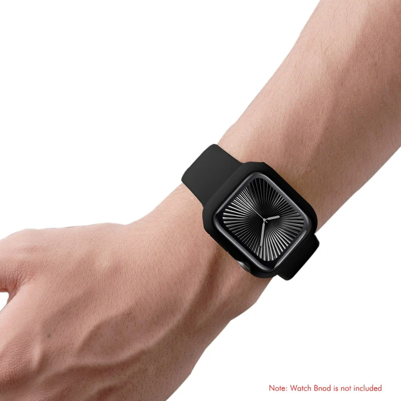 Süß Apple Watch Series 10 46mm Hülle mit Displayschutz in Silikon